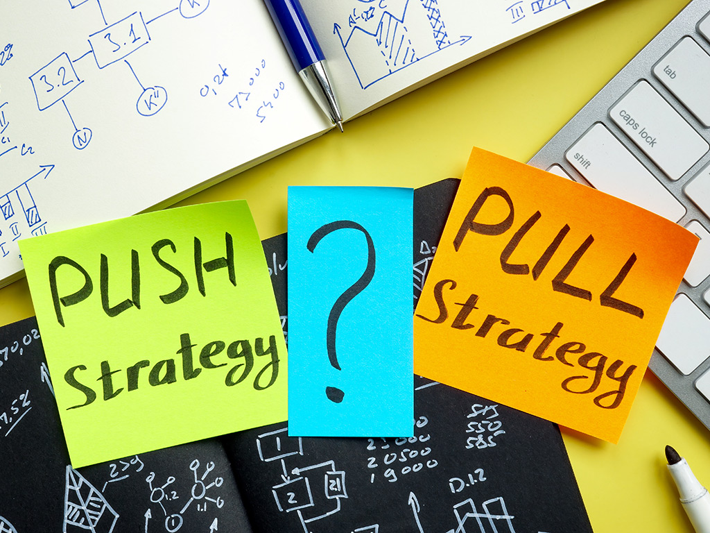 Mit Push- oder Pull-Marketing zu Ihrem Erfolgs-Ziel!