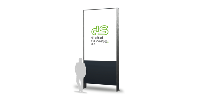LED-Werbestele Outdoor