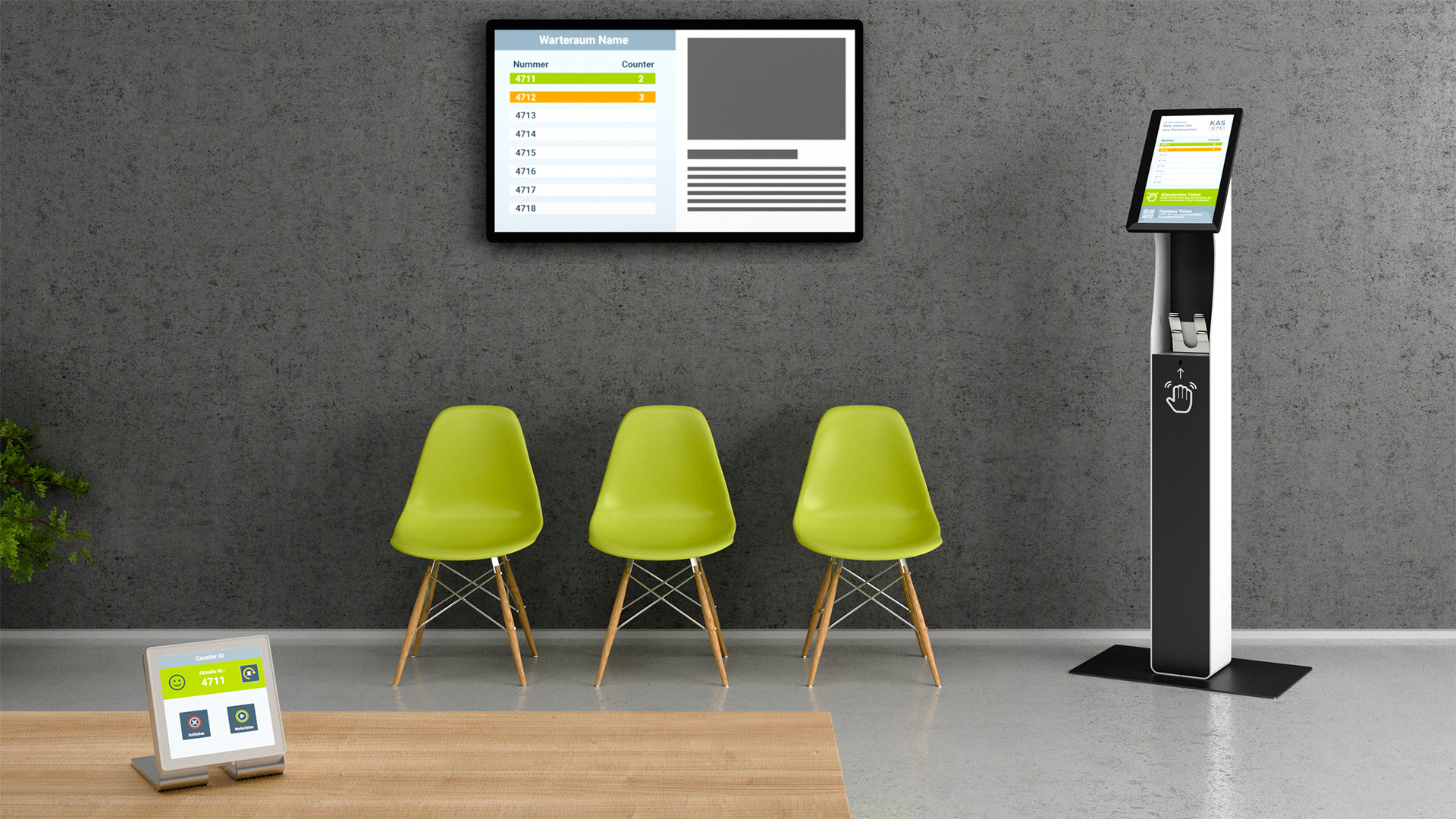 digitalSIGNAGE - Patientenaufrufsystem