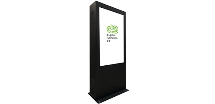 Wetterfeste Digital Signage Outdoor Stele